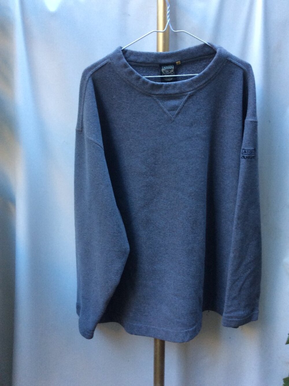 Aigle Textured Fleece Crewneck Pullover XXL